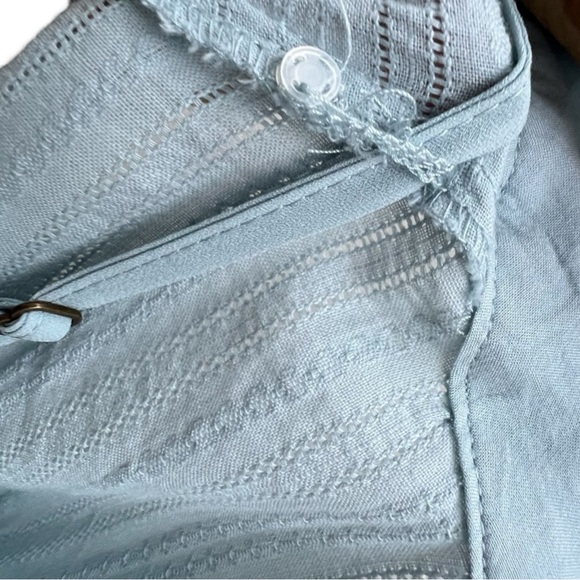 Knox Rose Blue Button-Down Dress detachable slip Size XXL - Picture 7 of 8